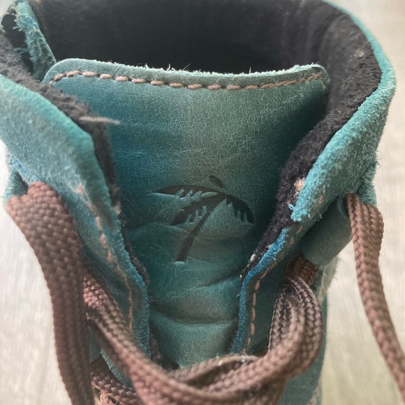 DROMEDARIS KARA BOOT TEAL REAL LEATHER (WOMEN'S) (39) made in Portugal - Picture 11 of 15